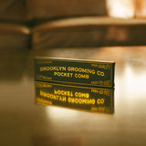 Men's Handmade Pocket Comb - Brooklyn Grooming