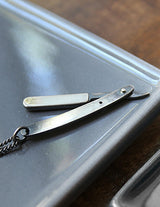 Straight Razor Necklace - Brooklyn Grooming 