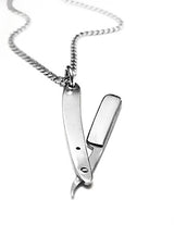 Straight Razor Necklace - Brooklyn Grooming 