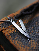 Straight Razor Necklace - Brooklyn Grooming 